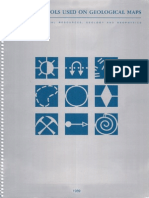 Symbols Used in Structural Geology Maps