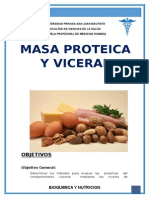 Evaluación masa proteica