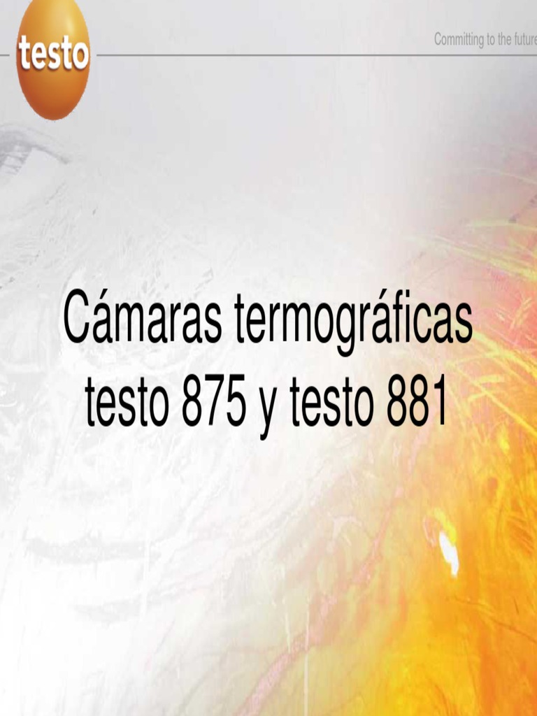 Catalogo Camara Termografica Testo 875 y 881 | PDF | Hvac | Diodo ...