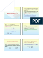 Estimación Puntual