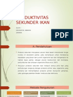 PRODUKTIVITAS SEKUNDER IKAN