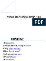 Mind Reading Computer