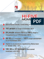 Hi-Five Newsletter November 2015