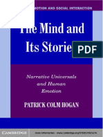 HOGAN The Mind and Its Stories Narrative Universals and Human Emotion