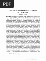 Kuhn, The Phenomenological Concept of Horizon