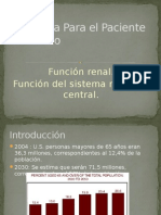 Anestesia en Geriatria