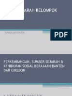 Sejarah Ker. Banten Dan Cirebon