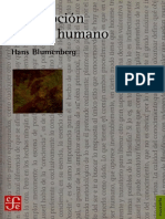 Descripción del Ser Humano - Blumenberg, Hans.