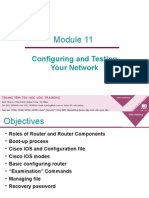Module11-Configuring and Testing Your Network