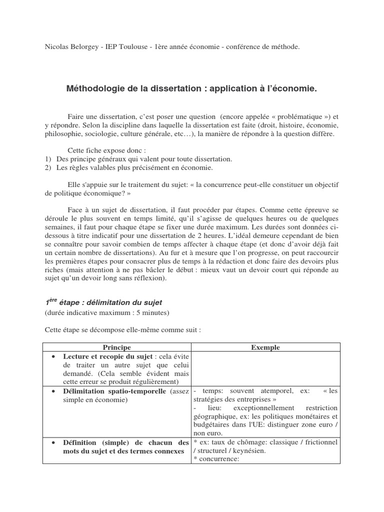 dissertation histoire bac pdf