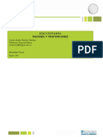 Solucionario - Razonesy Proporciones PDF