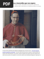 O Mistério Atesta a Imensidão Que Nos Espera