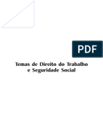 Temas de Direito Do Trabalho e Seguridade Social