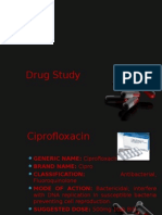 Ciprofloxacin, Bactroban, Algesia, Losartan, Paracetamol, Ketorolac, Tetanus Toxoid, HTIG Drug Study