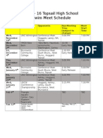 2015-16 Meet Schedule For Website