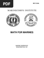 Download 1334H Math for Marines MCI by jonhac15 SN29152059 doc pdf