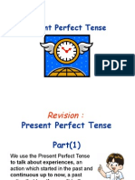 Present Perfect Tense PPP