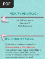 Pediatric Hematology