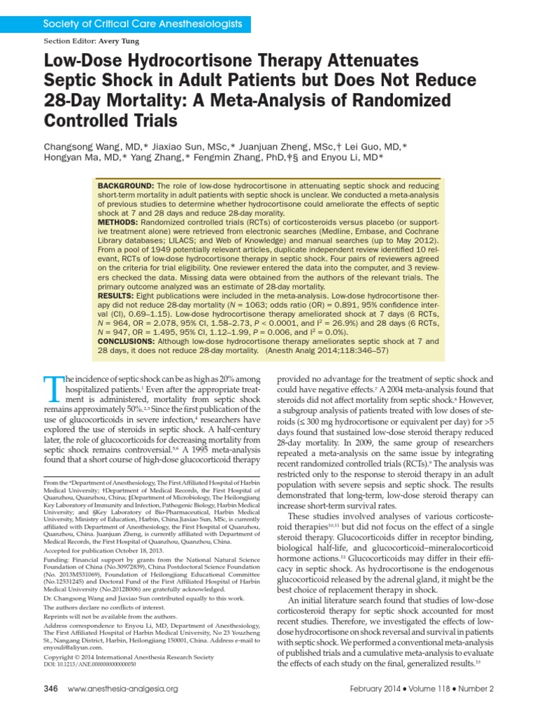 16 Low Dose Hydrocortisone Therapy Attenuates Septic.16 PDF