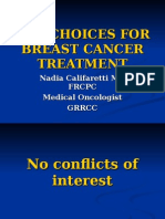 Breast Cancer Treatment Choices