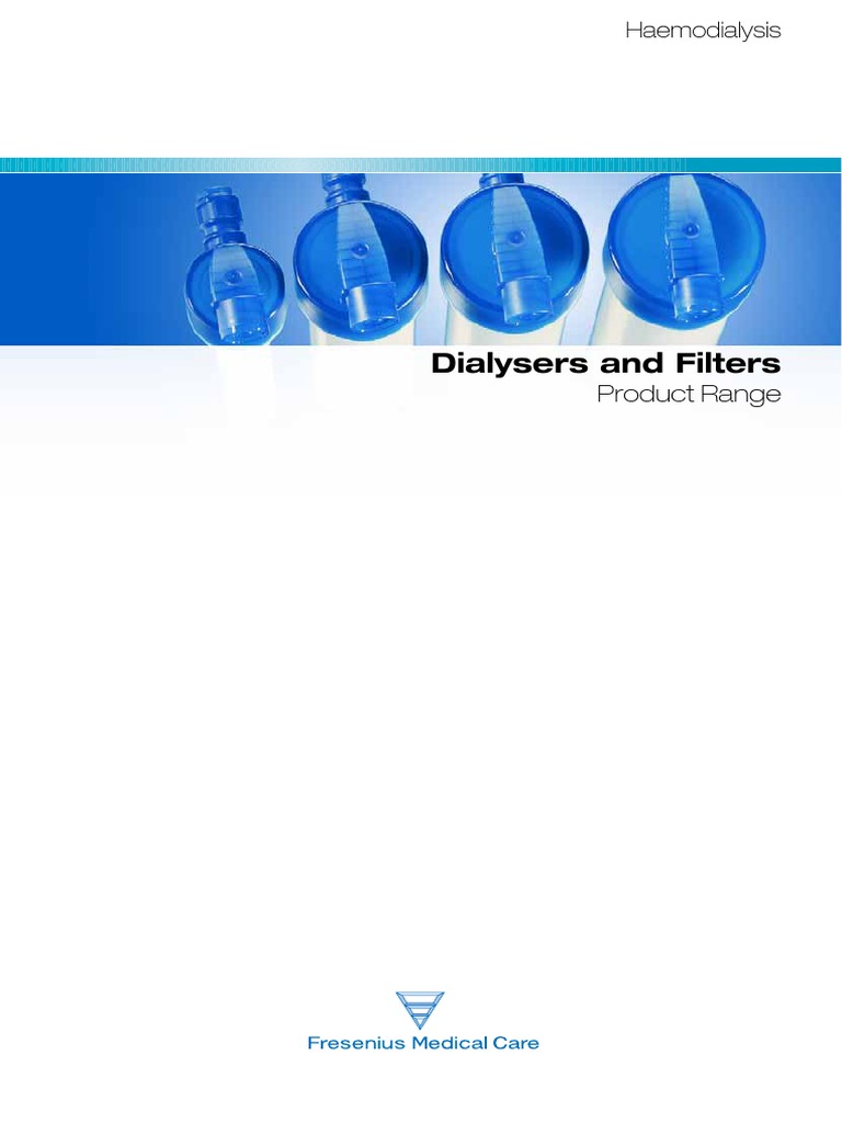 Filter Brochure Hemodialysis Dialysis Hemodialysis