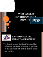 ENVIRONMENTAL IMPACT ASSESSMENT (MSM3208) LECTURE NOTES 4-Why Assess Environmental Impacts