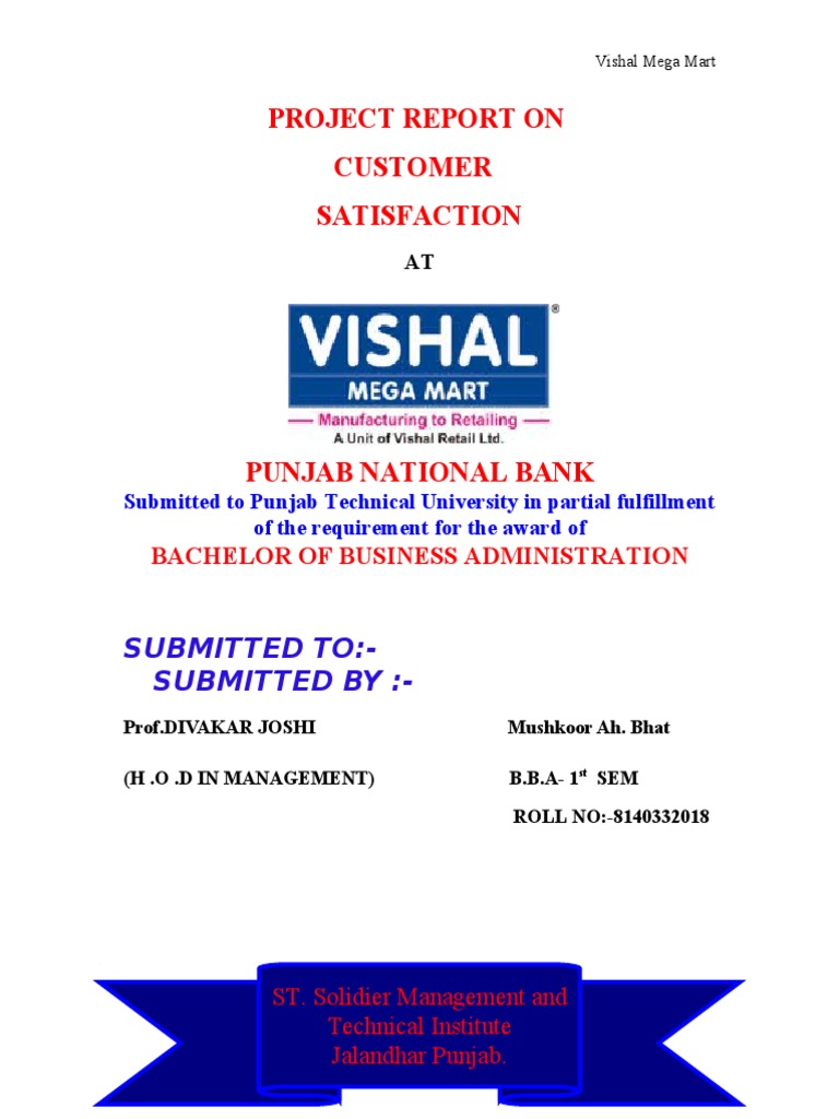 VishalMegaMart 1.1.pdf Retail Logistics