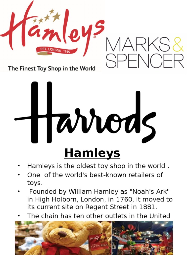 History and Legacy of Hamleys | PDF