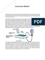 How Do Photovoltaics Work