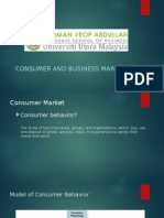 CONSUMER AND BUSINESS MARKETING FACTORS