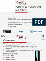 ANSYS Model of A Cylindrical Fused Silica Fibre-01