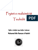 Frytet e Realizimit Te Teuhidit - Shejkh Muhamed Ramzan El Haxhiri
