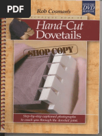 Technique Series #6 - Rob Cosman - Hand-Cut Dovetails Shop PDF