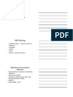 WEEK 06 Lecture 6 IMC Plans Traditional Media and Budgets Feb 2015