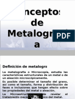 Conceptos de Metalografia.clasE2.EXPERIMENTAL