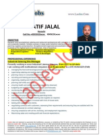 ATIF JALAL - Restaurant-Site Catering Manager