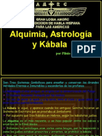 Alquimia Astrología y Kábala