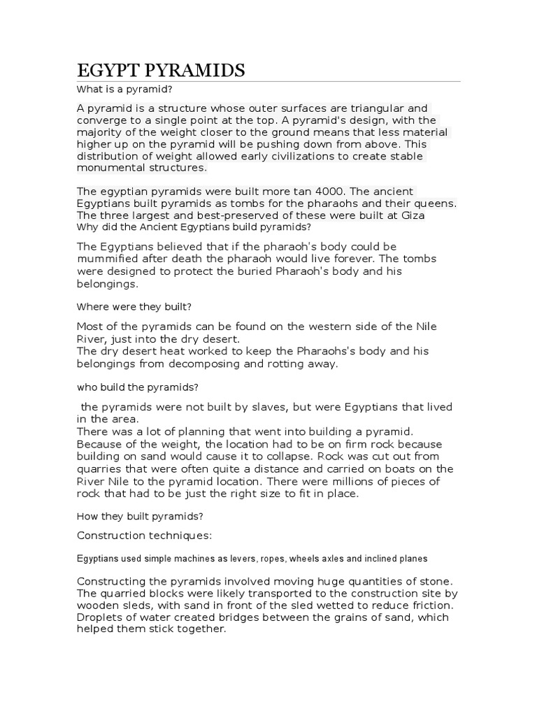 An InDepth Look at the Construction and Purpose of the Ancient