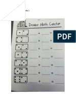 Domino Worksheet