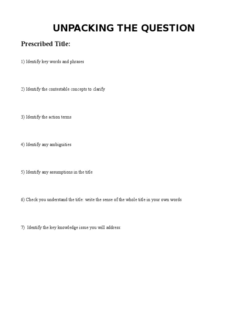 Analyzing Prescribed Titles for Clarity | PDF | Career & Growth