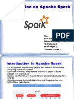 Presentation On Apache Spark