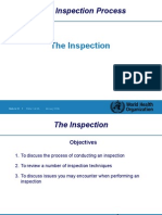GMP Inspection Process