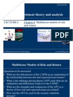 Investment Analysis Chapter 6