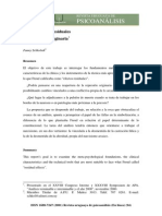 Los límites del análisis y la represión originaria