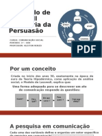 Teoria Da Persuasão