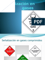 Señalización en Gases