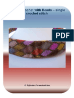 Schlauchketten_tubular Crochet With Beads_ Single Crochet Stitch