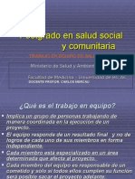 Postgrado Trabajo en Equipo en Salud