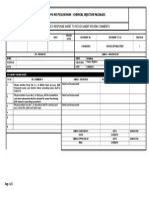 Semco Response Sheet To Pe Document Review Comments: Po-Me-Pe102030049 - Chemical Injection Packages