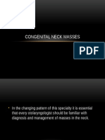 Congenital Neck Masses
